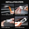 Aepiraza 4 Pack Car Led Door Light Logo Projector Compatible