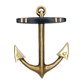 Michael Healy Designs Anchor Door Knocker - Brass (Standard Size)