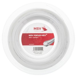 MSV Focus-Hex String Reel - White, 1.27 mm
