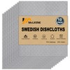 MoLKENE Swedish Dishcloths for Kitchen | 10 Pack Absorbent Cellulose