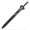 Munetoshi 36" Polypropylene God Killer Black Sword Sturdy Display Training