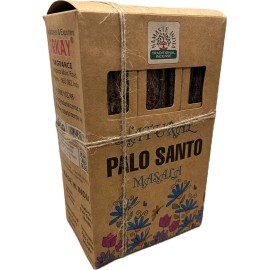 Namaste India Palo Santo Incense Sticks Natural Masala Fragrance 12 packs