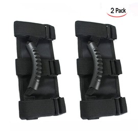 Xrten 2 Stück Auto Haltegriff,Griffe für Jeep Wrangler YJ TJ JK Handgriffe Gummigriff