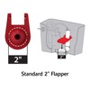Korky Plus Standard 2-Inch Toilet Flapper - Long Lasting Rubber