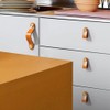 TopHomer Leather Furniture Handles Furniture Knobs Handles, Cabinet Handles Pull