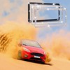 WEDAMER 2 Pack Bling License Plate Frames for Women, Sparkly