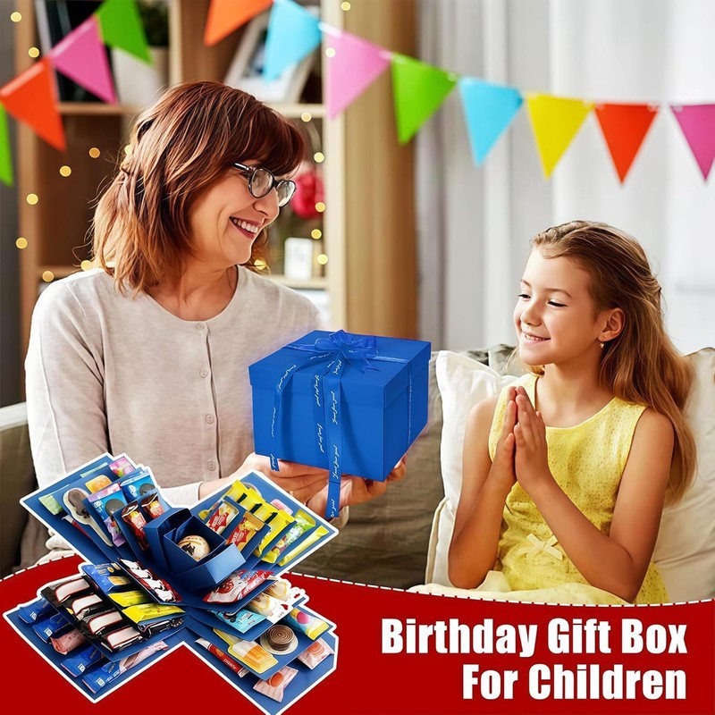 Surprise Box Explosion Box for Christmas, Birthday, Anniversary, Valentine's Day,