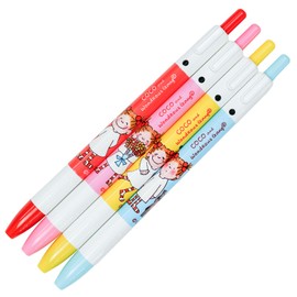 Coco-chan RYZ-1091 Greeting Life Pen Set of 4 Clickert