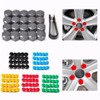 19 mm nut covers, pack of 20 wheel bolt caps
