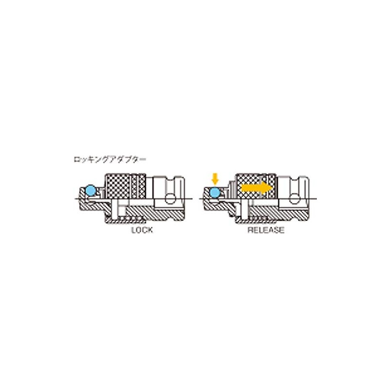 山下工業研究所 コーケン 1/2(12.7mm)SQ. インパクトロッキングアダプター 14444AL