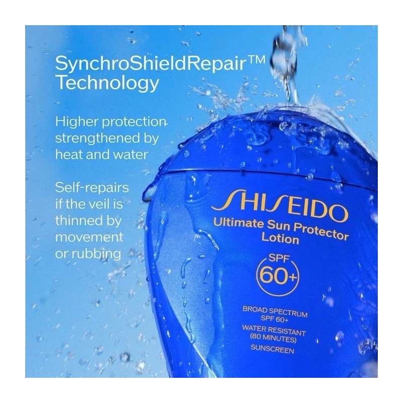 SHISEIDO ULTIMATE SUN PROTECTOR FACE AND BODY LOTION SPF 60+