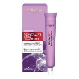 Crema Ojos Hidratante Rellenador Revitalift Acido Hialuronic Todo Tipo De Piel