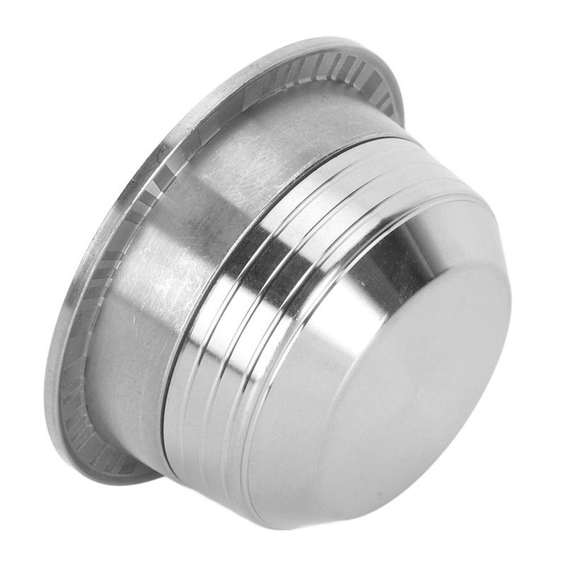 Reusable Coffee Capsule with Lid Scoop Brush Smooth Surface Stainless