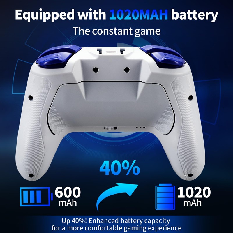 NBCP Controller for Switch, Wireless Pro Controller for Switch Lite,