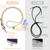 AULEEP Universal Cell Phone Lanyard Crossbody, 2Pcs Adjustable Premium 8mm