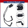 Thomletha Ignition Coil with Cap Replacement for Honda CB250 CB400
