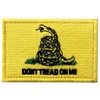 Don't Tread On Me Tactical Embroidered Morale Applique Fastener Hook&Loop