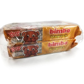 Bimbo Duplex Creme Sandwich Cookies -18.00 Ounces (10 individual packets per Pack)