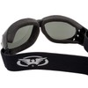 Global Vision Eliminator Padded Motorcycle Riding Goggles 2 Pair Black