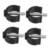 GRIRIW 4 Pcs Latch Clamp for Walking Sticks Adjustable Replacement