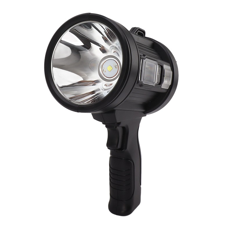 Solar Handheld Spot Light Multifunction Waterproof Super Bright Emergency Spotlight