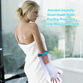 VIVIIHOO Armprotektor Abdeckung,Wasserdichter Gipsschutz für Duschen, Baden und Schwimmen - Wiederverwendbarer Verbandschutz für trockene Wunden und Gips - Duschschutz Bein ebenfalls verfügbar