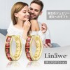Linawe Women’s Hoop Earrings, Cartilage Rings, First Earrings, Cute, Crystal,