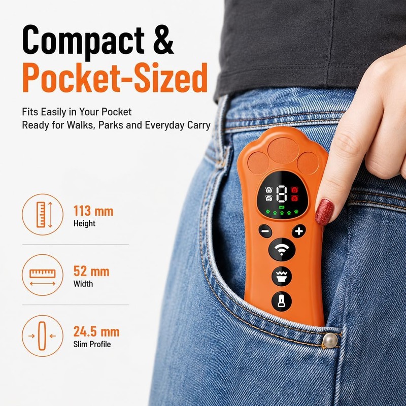 QREIHLPY 2026 Upgraded Dog Bark Deterrent Devices with 10 Adjustable