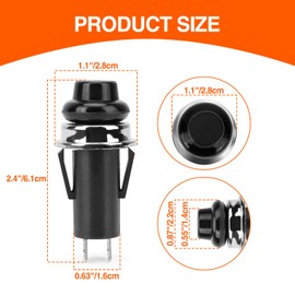 onlyfire GS4 Igniter for Weber, Grill Igniter Push Button Replacement for Weber 7642/7643, Spirit E/S-210 215 220 310 315 320 330 Gas Grills (2013 and Newer) and Other Models Gas Grills