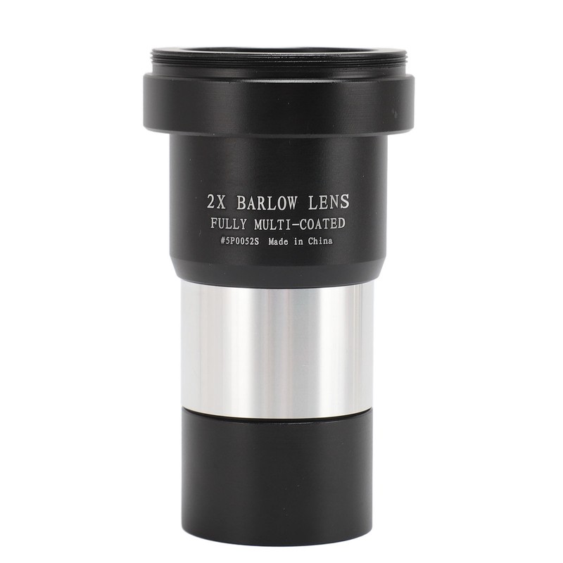 Barlow Lens 2X 1.25in Fully Multi Coated Metal Telescope Eyepiece