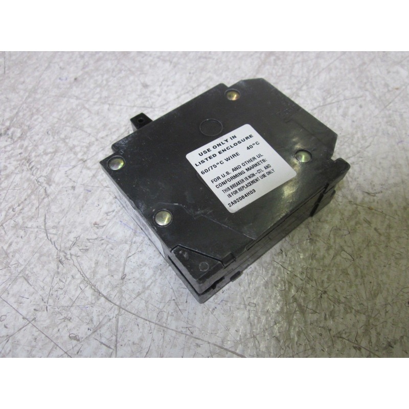 Eaton BR1515 Plug-On Mount Type BR Duplex Circuit Breaker 1-Pole