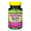 Biotina Plus Keratin Extra Strength 10,000 Mcg 60 Tabletas Sin