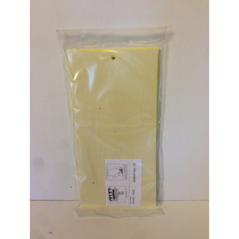 10 Pack 6"x 12" Yellow Sticky Traps for White Flies,
