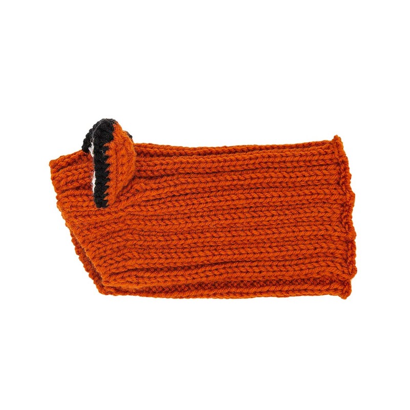 Zoo Snoods Fox Costume - Knit Dog Snood Ear Wrap