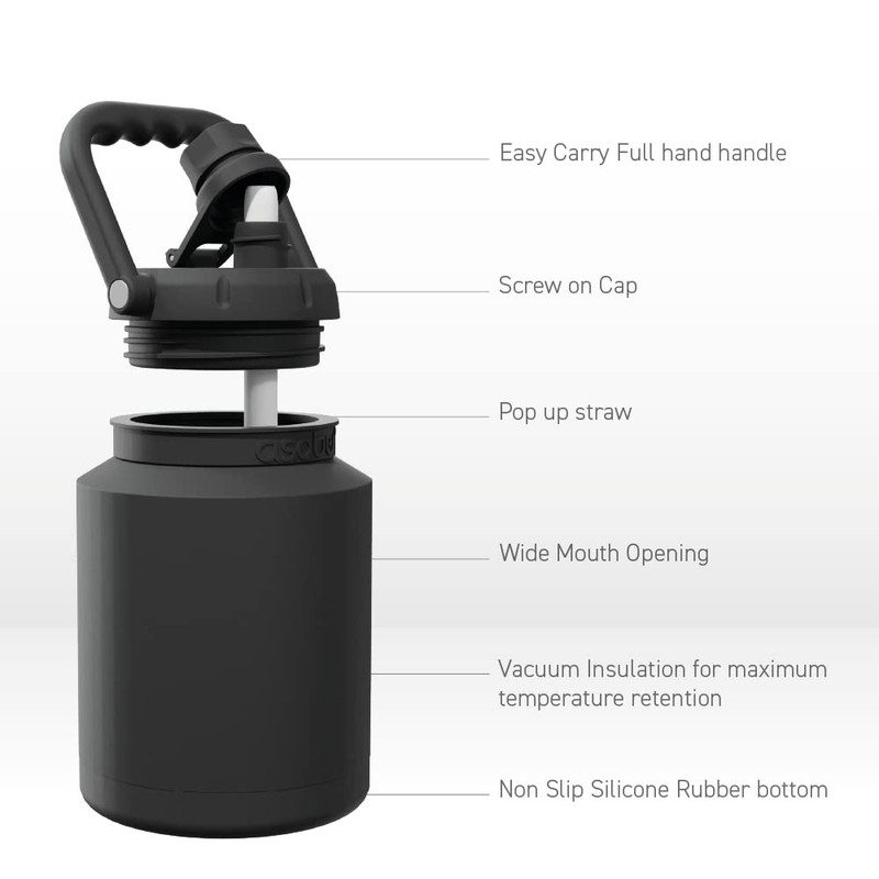 Asobu Mini Stainless Steel Double Walled Vacuum Insulated 33 Ounce