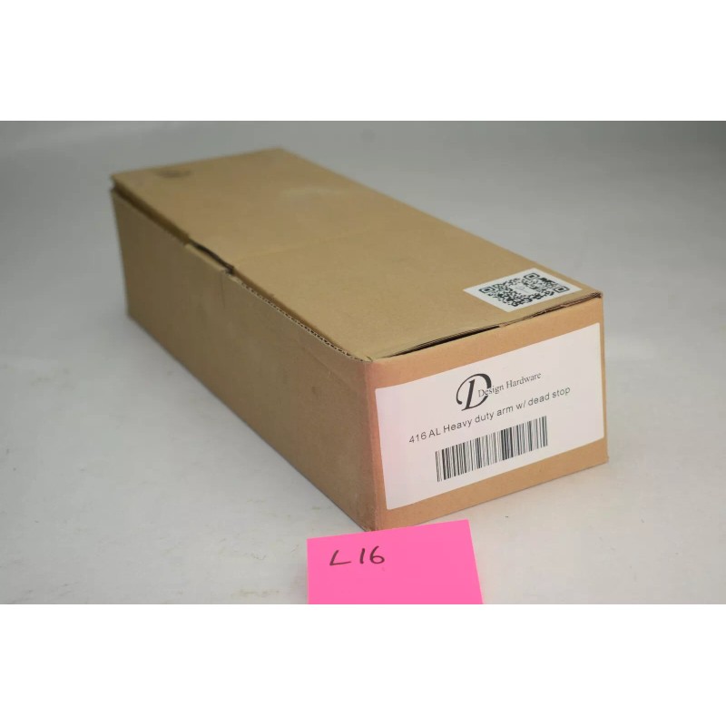 Design Hardware 416 AL Heavy Duty Arm with Dead Stop
