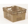 Stack and Nest Bin, 24 in. L, Beige