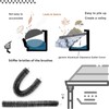 Gutter brush guard- Simple Gutter Guard | No Tools DIY