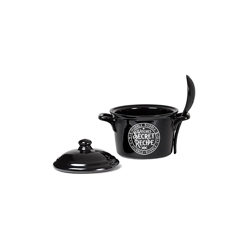 Alchemy Witches Secret Recipe Bowl Black