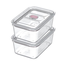LatchLok Click 6.4 Cup Food Storage Container, Set of 2, Rose