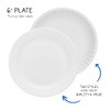 Hygloss Products Paper Plates - ‎Uncoated White Plate - Use