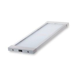 Raycharm RV Enclosed Trailer Cabin Ceiling Interior LED Light Fixture 18.1" x 5.9", 4000K Natural-White Even Diffused Beam, High Light-Output Low Ampere Draw, 12V/24V DC, On/Off Rocket Switch, 1-Pack