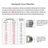 Beduan 3/8" Male Spiral Cone Atomization Nozzle Stainless Steel(316) Dust