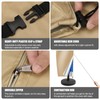 Teynewer Parasol Cover Waterproof, Cantilever/Straight Parasol Protective Covers with Telescopic