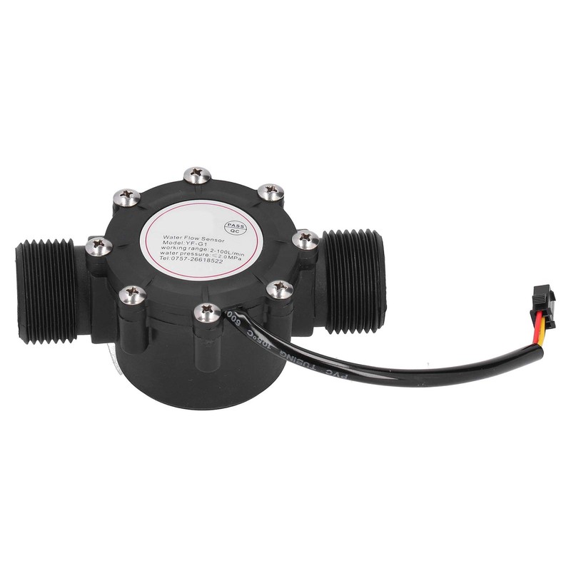 Water Flow Sensor Flow Meter Hallmeter G1in Male Thread for