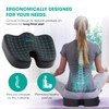Modvel - The Original Gel Seat Cushion for Desk Chair,