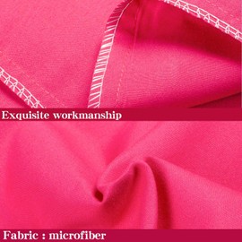 NTBAY King Pillowcase Set - 2 Pack Brushed Microfiber 20x36 Pillowcases - Soft, Wrinkle-Free, Fade-Resistant, Stain-Resistant, Magenta Pillowcases with Envelope Closure - 20x36 Inches, Magenta