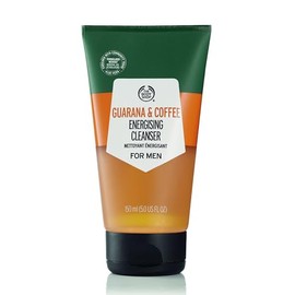 The Body Shop Men's Guarana and Coffee Energizing Cleanser, 100% Vegan, 5 Fluid Ounce