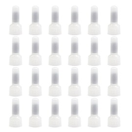 Hocansen 100 Pieces Closed End Crimp Connector Nylon Crimp Cap Wire End Caps Wire Connector (CE2)