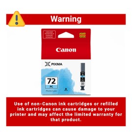 Canon Canon PGI-72 Genuine Photo Cyan Ink Tank, Compatible with PIXMA PRO-10 Printers